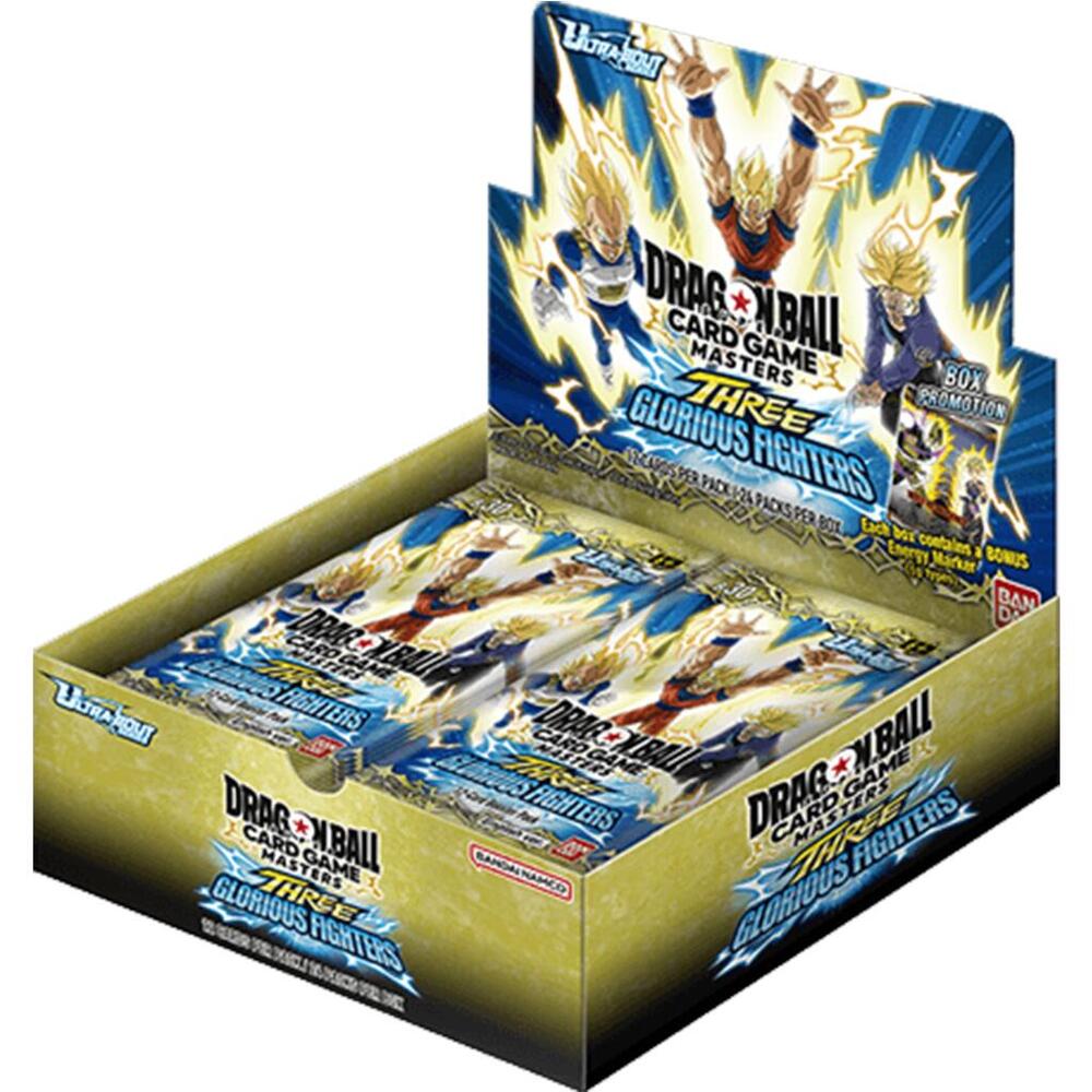 Dragon Ball Super Card Game Masters Three Glorious Fighters BT30 Booster Display (24 Packs) - EN