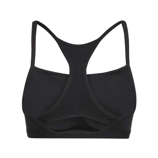 adidas Performance Women's Optime Essentials 3Stripes Light Support Bra Μαύρο KQ5471 (adidas Performance) - XSmall 2