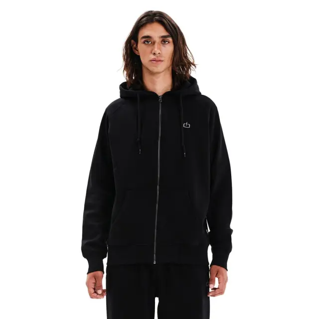 Emerson Full Zip Hoodie (252.EM21.89-Black) - Μαύρο