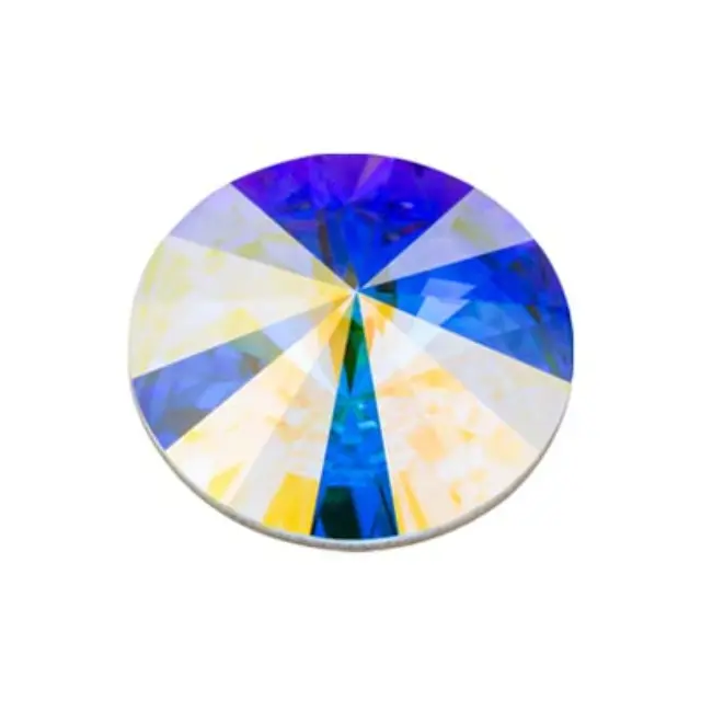 Preciosa M.C. Rivoli Maxima Crystal AB Ø14mm - 2τεμ