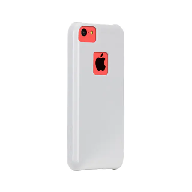 Θήκη TPU Case Mate Barely There Για Apple iPhone 5c Λευκή 3
