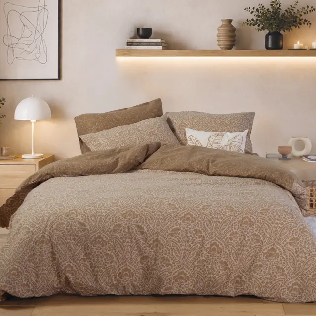 Nef-Nef Homeware Παπλωματοθήκη Marcel Σετ Monh 160x230 Κίτρινο 2