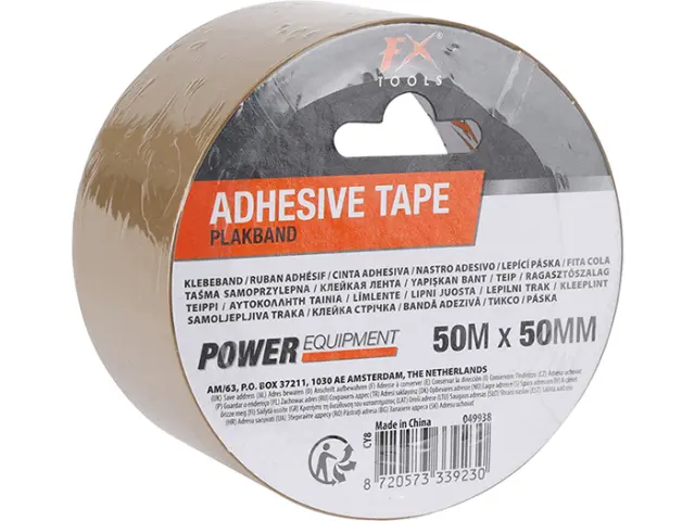 Fx Tools Ταινία συσκευασίας Καφέ 50mm X 50M 15.006.0131