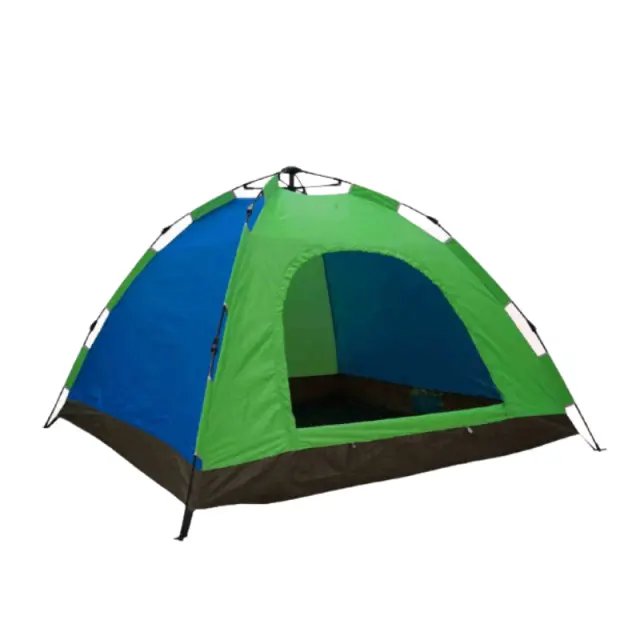 Σκηνή Camping - YB3013 - 2x1.5m - 585137 - Dark Green/Light Green