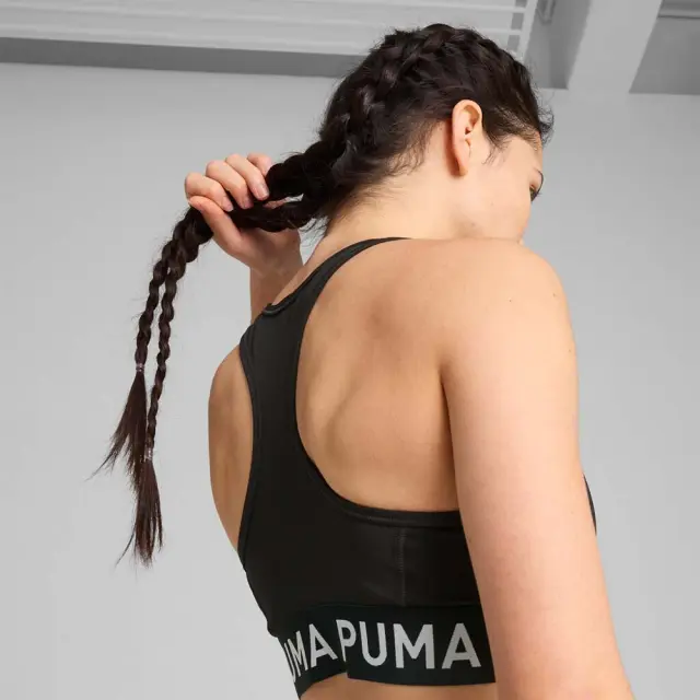 Puma Women's 4Keeps Elastic Bra Μαύρο 526962-01 (Puma) 3