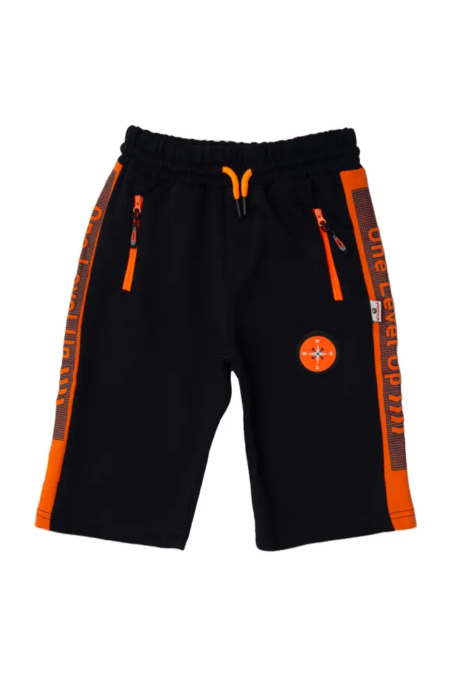 Shorts Kid One Level Up Μπλε Σκούρο