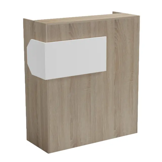 ΓΡΑΦΕΙΟ ΥΠΟΔΟΧΗΣ (RECEPTION) FB92154.01 ΜΕΛΑΜΙΝΗ SONAMA/ΛΕΥΚΟ 95.5x40x110Υεκ