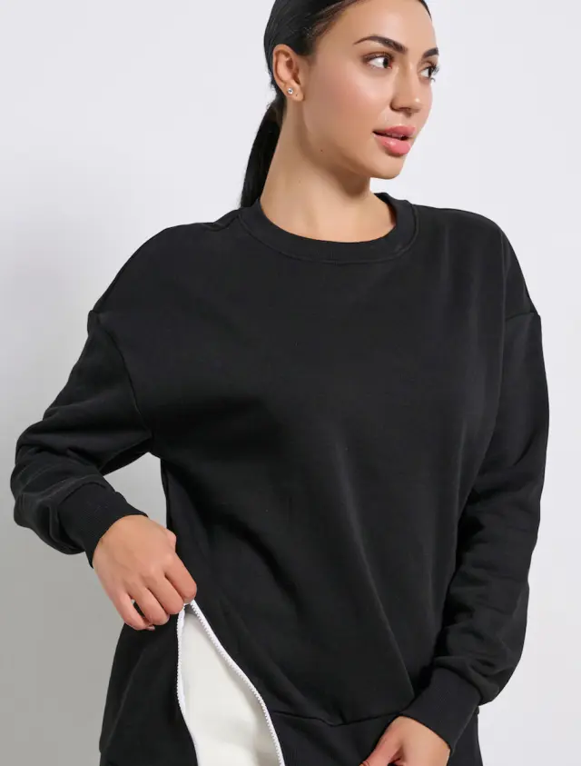 BodyTalk Comfy Crewneck Black 1252-904026 - L 3