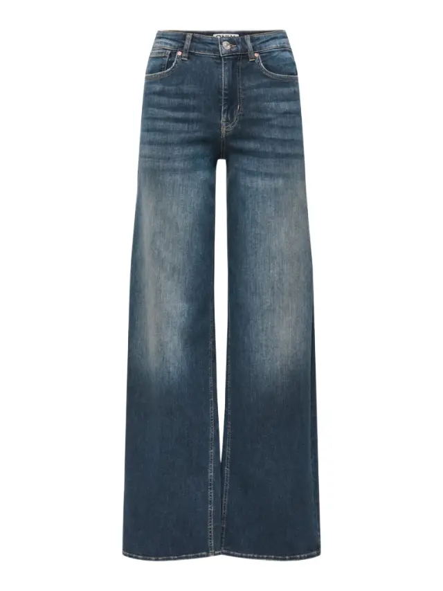 Only ONLMADISON BLUSH γυναικείο ψηλόμεσο wide leg παντελόνι τζιν 15363244-1 - S/32