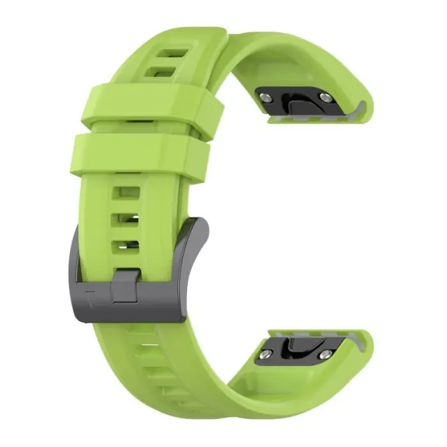 Λουράκι Σιλικόνης Για Garmin Fenix 5/6/6 Pro/7/8/9 (47mm)- Lime Green (Series 7 Look) OEM