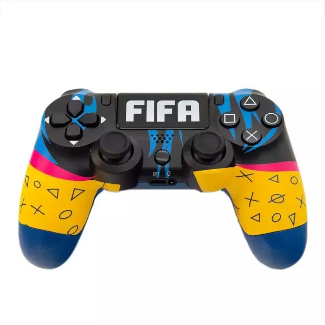 Doubleshock FIFA Ασύρματο Gamepad για PS4 Πολύχρωμο 3