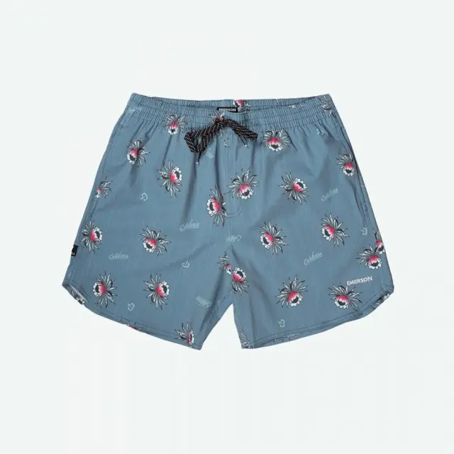 Emerson Men's Printed Swimshorts (201.EM507.15-PR 196 BLUE) - Σιέλ