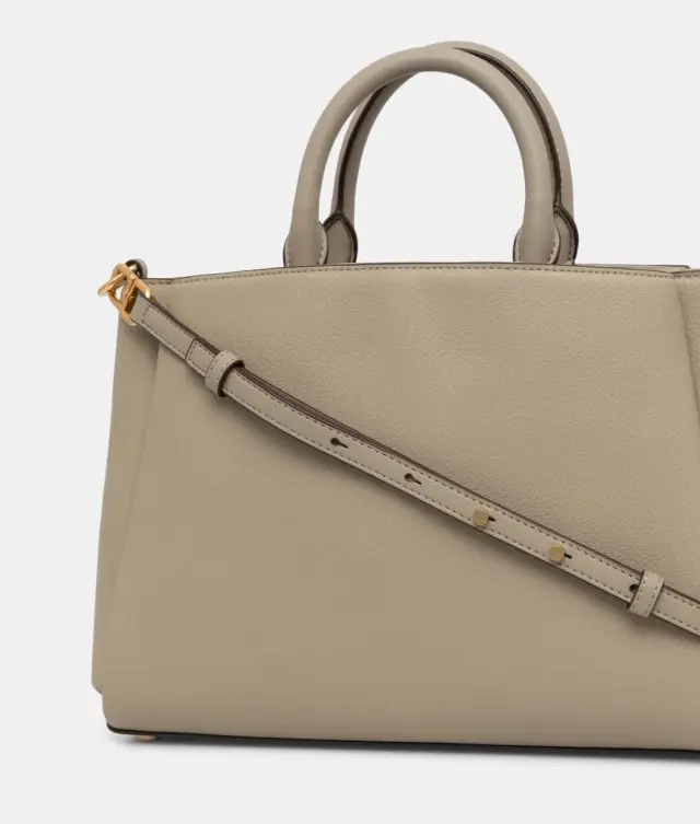 Γυναικεία Δερμάτινη Τσάντα Χειρός Ώμου DKNY Onyx Satchel R44DAI68 TOF Τάουπε Πούρο - One Size 3