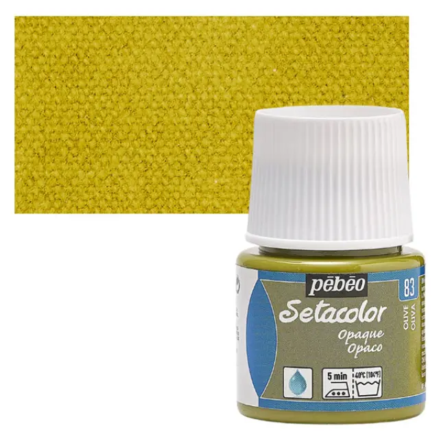 Pebeo Χρώμα Υφάσματος Setacolor Opaque - 83 Olive - 45ml
