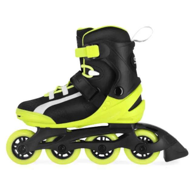 Πατίνια Roller Skates Αυξομειούμενα Inline Carbon Spokey Lime 5905339407535 - 37 3