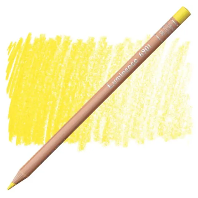 Ξυλομπογιά Caran d'Ache Luminance - 810 Bismuth Yellow