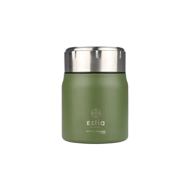 Estia Save The Aegean Δοχείο Φαγητού Inox Θερμός Forest Spirit 500ml