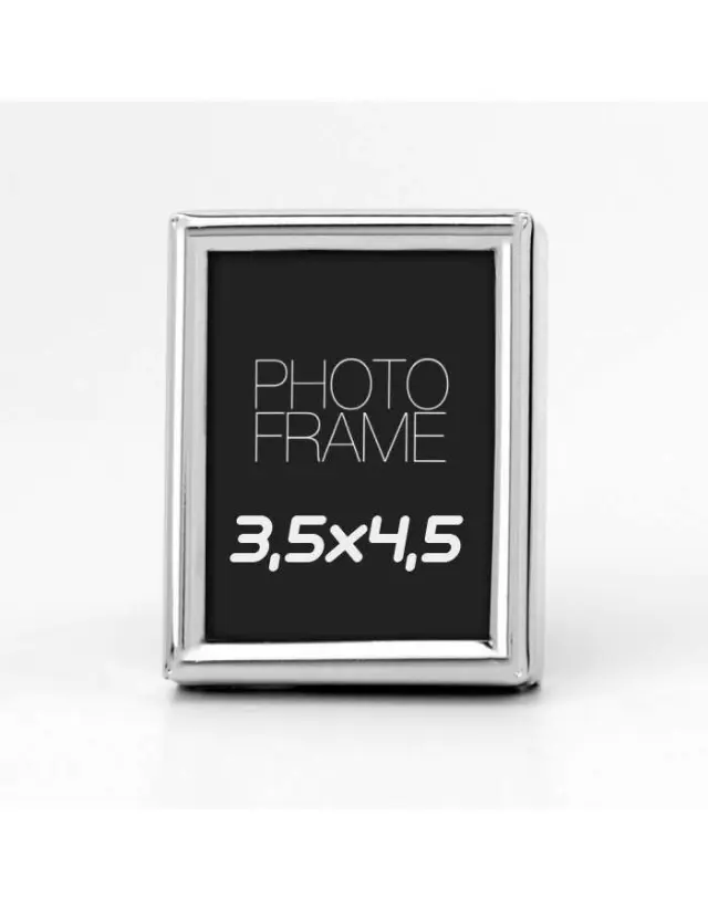 κορνίζα επάργυρη mini 4,5x5,5cm για φωτογραφία 3,5Χ4,5cm ειναι ιδανική για φωτογραφία μέγεθος ταυτότητας (8735) 2
