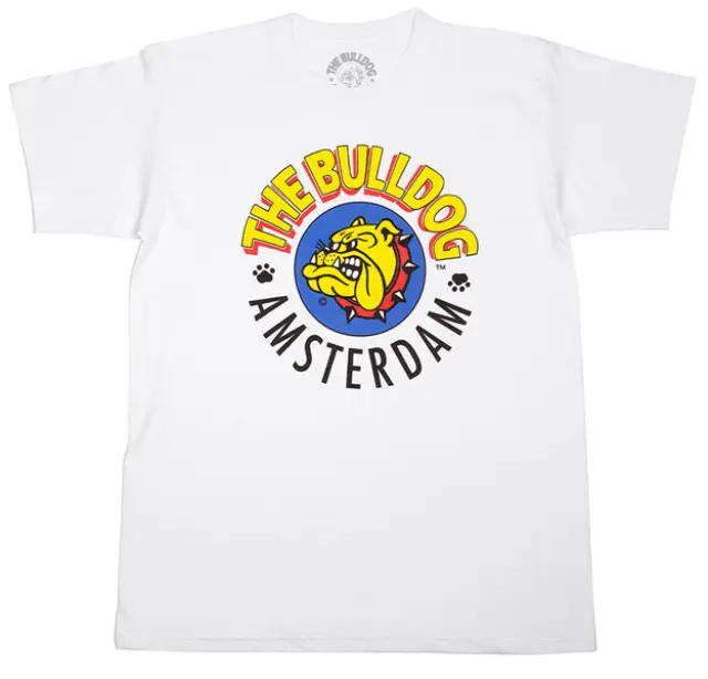 The Bulldog Amsterdam Μπλουζάκι Original T-shirt White - Medium