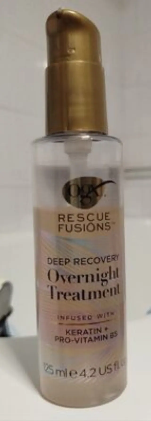 Rescue Fusions Deep Recovery Overnight Hair Treatment 125ml