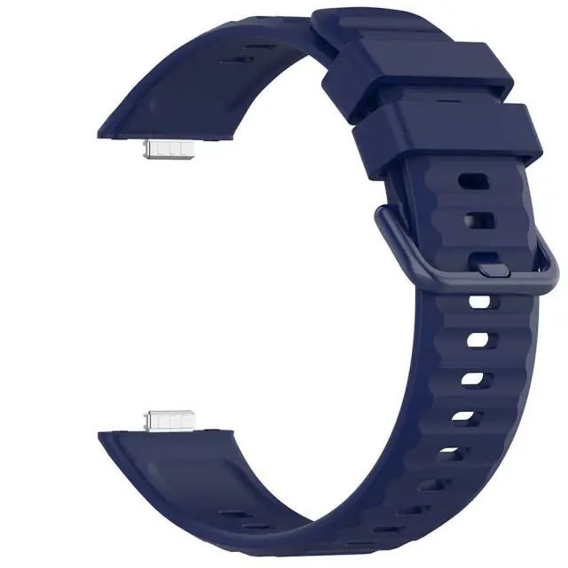 Techsuit - Watchband (W082) - Huawei Watch Fit 3 / Fit 4 / Fit 4 Pro / Fit 5 / Fit 5 Pro - Navy Blue 3
