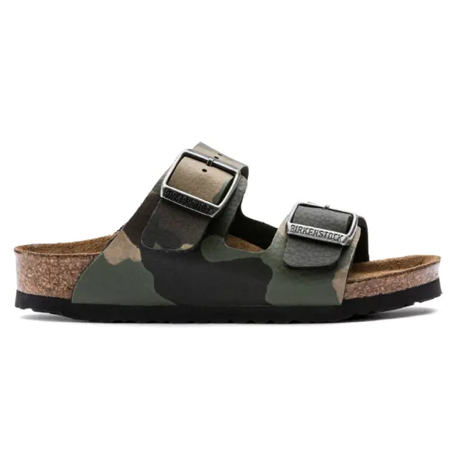 Birkenstock Πέδιλα Γυναικείο Birko-Flor(ανθεκτικό υλικό της Birkenstock-επιτρέπει την επαφή με το νερό) Πράσινο BIR/ARIZONA CAMO 1017373 KHAKI