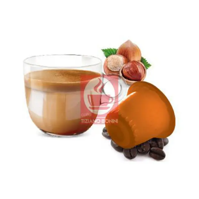 Σοκολάτα Nocciolino Nespresso συμβατές κάψουλες Tiziano Bonini - 10 τεμάχια