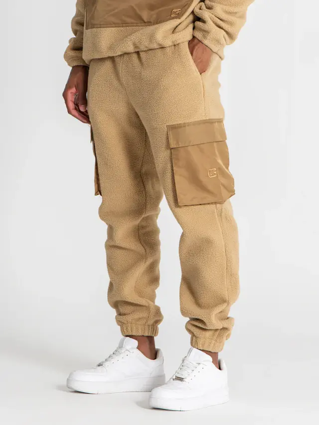 Gianni Kavanagh Ανδρική SHERPA Φόρμα Cargo – Camel - XL 2