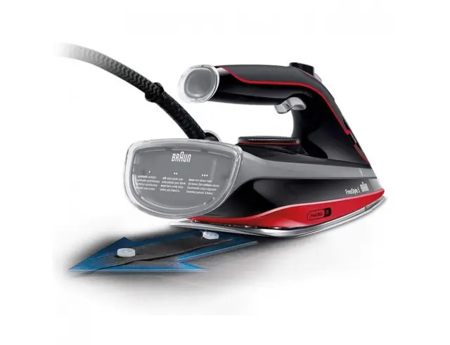 Σίδερο ατμού Braun FreeStyle 5 SI5057RDB με ισχύ 2700W και χωρητικότητα νερού 330ml - RedSI5057RDB 3