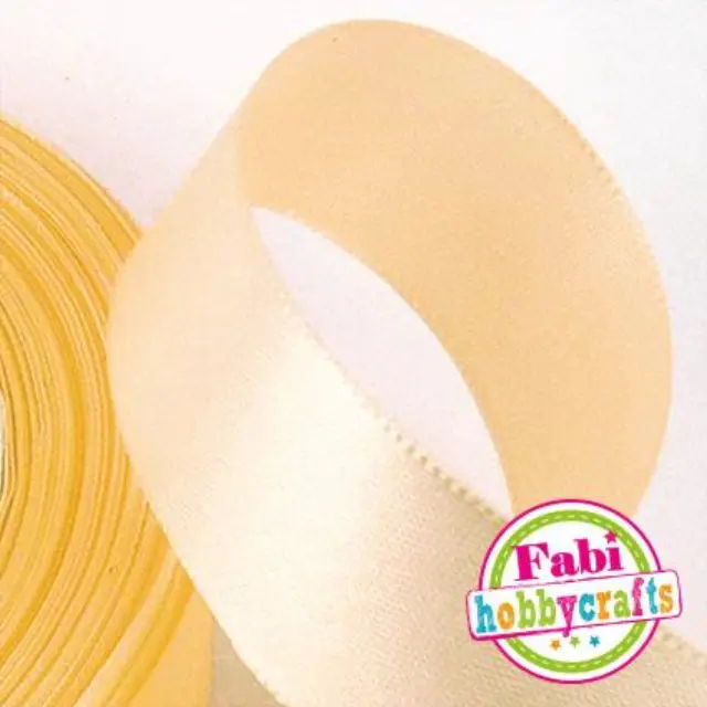 Κορδέλα Fabi Σατέν 15mm x 50y Σαμπάνια