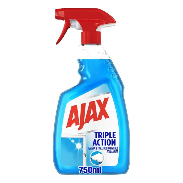 AJAX Υγρό Τζαμιών Triple Action Trigger 750ml