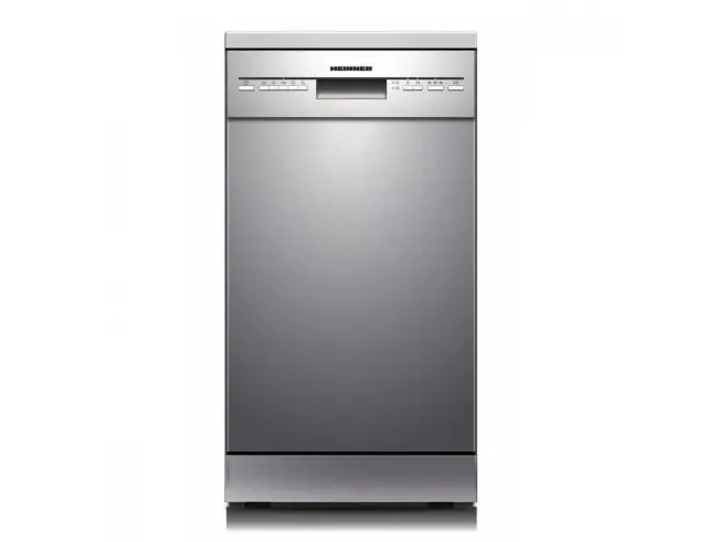 Εντοιχιζόμενο Πλυντήριο Πιάτων Heinner HDW-FSM45510XE++ με χωρητικότητα 10 σερβίτσια και ενεργειακή κλάση E - Silver HDW-FSM45510XE++ 3