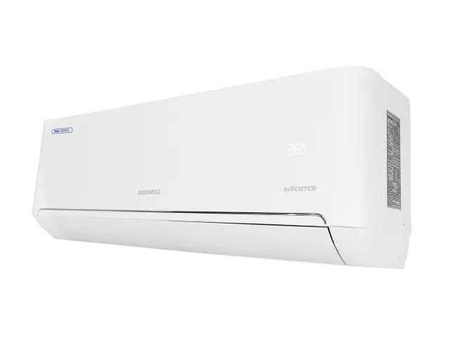 Κλιματιστικό Inverter Daewoo Pro DAC-12PROW - 12000 Btu, Εξελιγμένα Φίλτρα με Αποστείρωση, Ροή Αέρα 4ων Κατευθύνσεων - Wi-Fi - Eνεργειακή Kλάση A++/A+++DAC-12PROW - 27.5x79x19.2cm 2