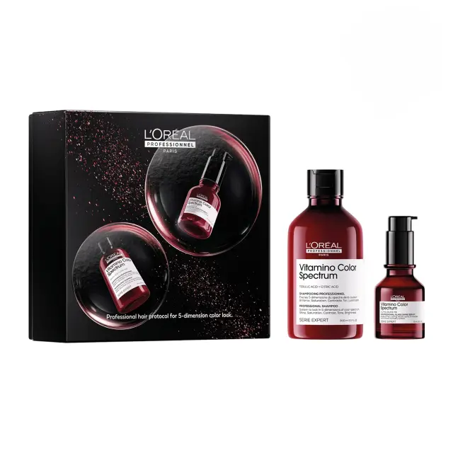 L’Oreal Professionnel Serie Expert Vitamino Color Spectrum Duo (Shampoo 300ml, Serum 50ml)