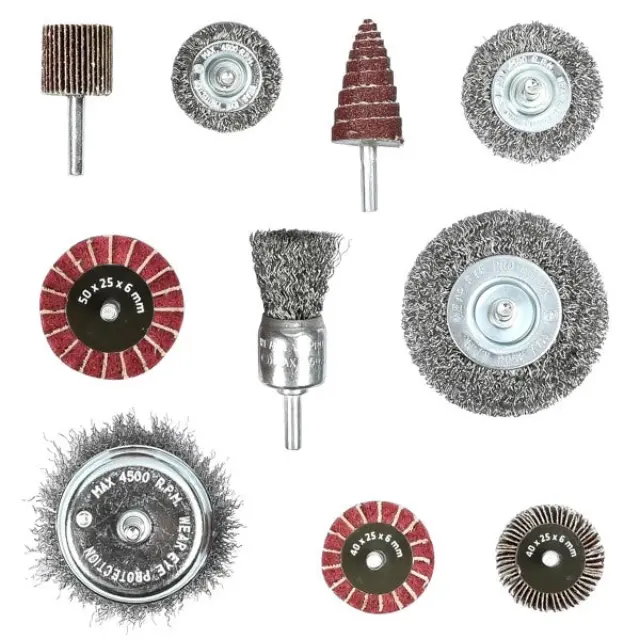 Brush set for drill 10 pieces