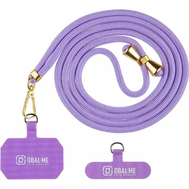 OBAL:ME NeckTag Allure Rope for Mobile Phone Purple