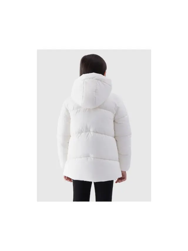 4F Winter Jacket White 4FJWAW24TDJAF450-10S - 164 2