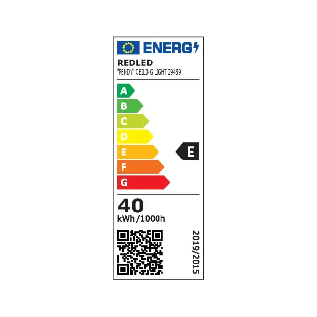 ΠΛΑΦΟΝΙΕΡΑ 40W 3CCT 5400 SLIM (ΔΥΝ. ΚΡΕΜΑΣΗΣ) ΜΑΥΡΟ PENDY 2