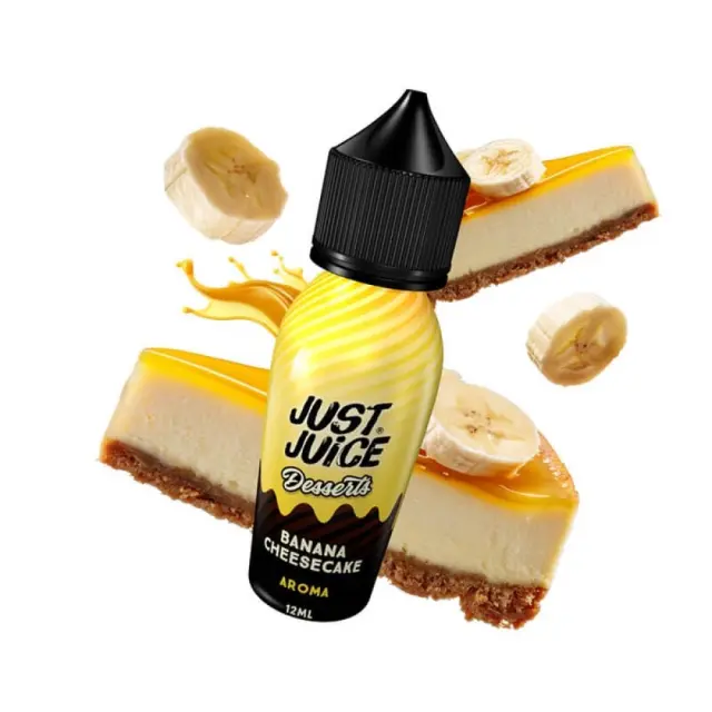 Just Juice Desserts Flavor Shots Banana Cheesecake 12ml to 60ml 2
