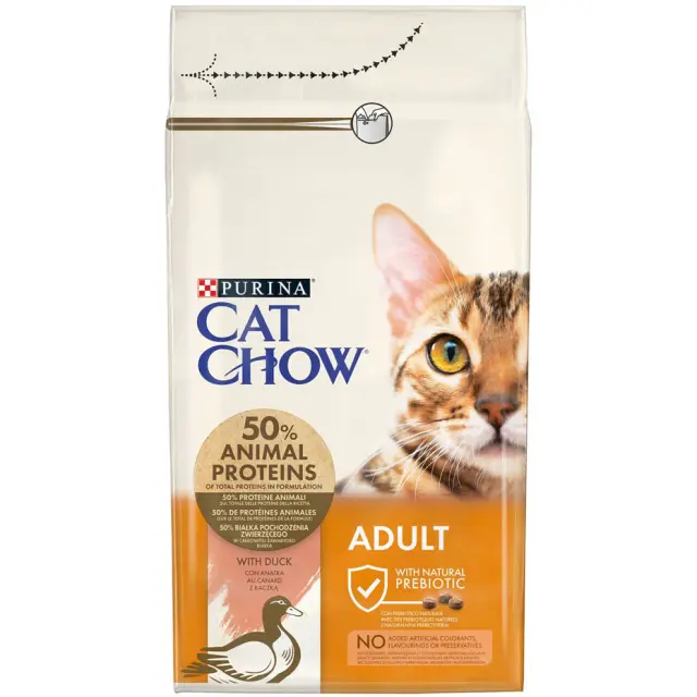 Cat Chow Cat Adult Πάπια 1,5KG