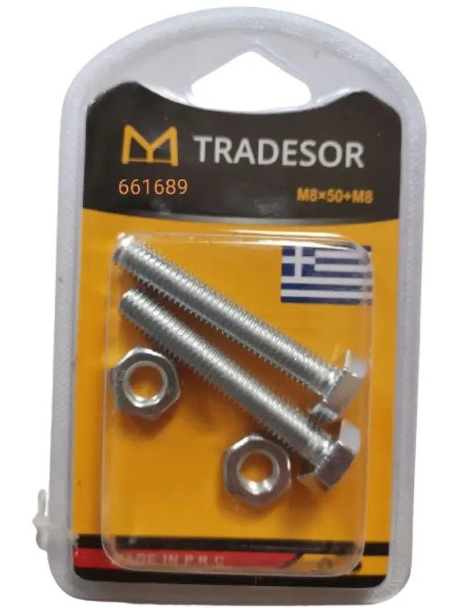 Βίδες - 8X50mm - Σετ 12 πακέτα - 661689