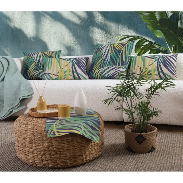 Nef-Nef Homeware Διακοσμητικό Μαξιλάρι Amazon 50x50 Green 2