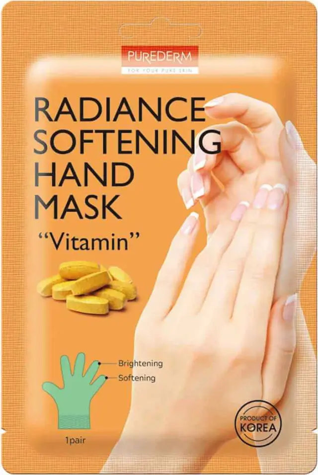 Purederm Radiance Softening Hand Mask Vitamin Μάσκα Χεριών Για Λάμψη & Απαλότητα 30g