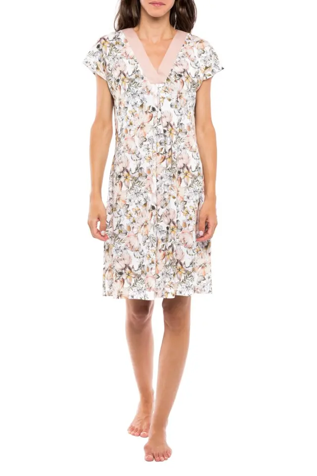 S1132 - Type - NIGHTGOWN YELLOW FLOWER