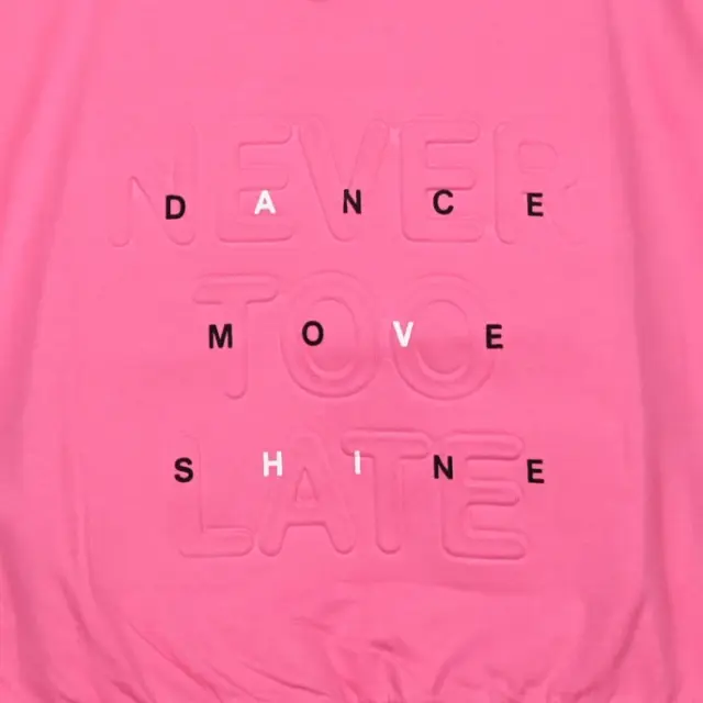Εφηβική μπλούζα για κορίτσι never too late, dance move shine Energiers 16-224903-5 5210220580656 3