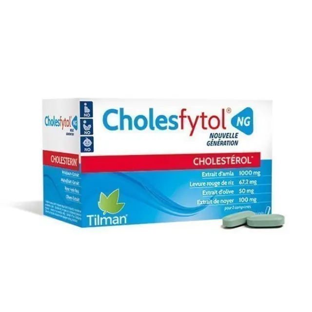 Tilman Cholesfytol NG Ειδικό Συμπλήρωμα Διατροφής 56 ταμπλέτες
