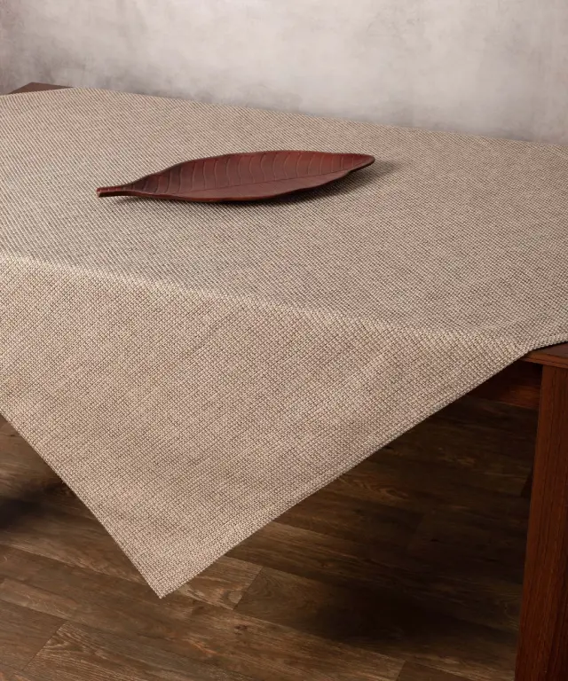 Τραπεζοκαρέ 9925 (135cm x 135cm) άμμου - -
