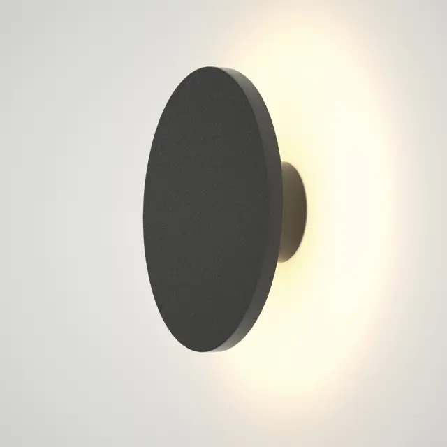 it-Lighting Geneva LED 8W 3CCT Outdoor Wall Lamp Anthracite D:17cmx5.5cm (80201140) 2