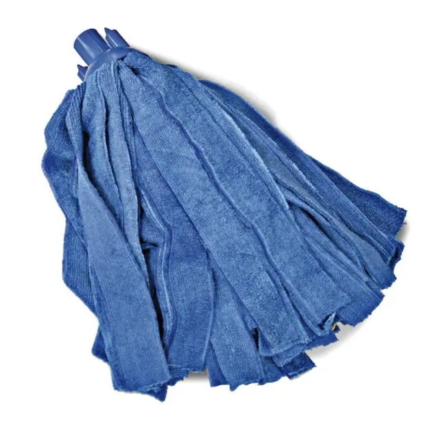 Delta Cleaning Microfiber Σφουγγαρίστρα ημιεπαγγελματική με λωρίδες Μπλε / ΕΜ24M