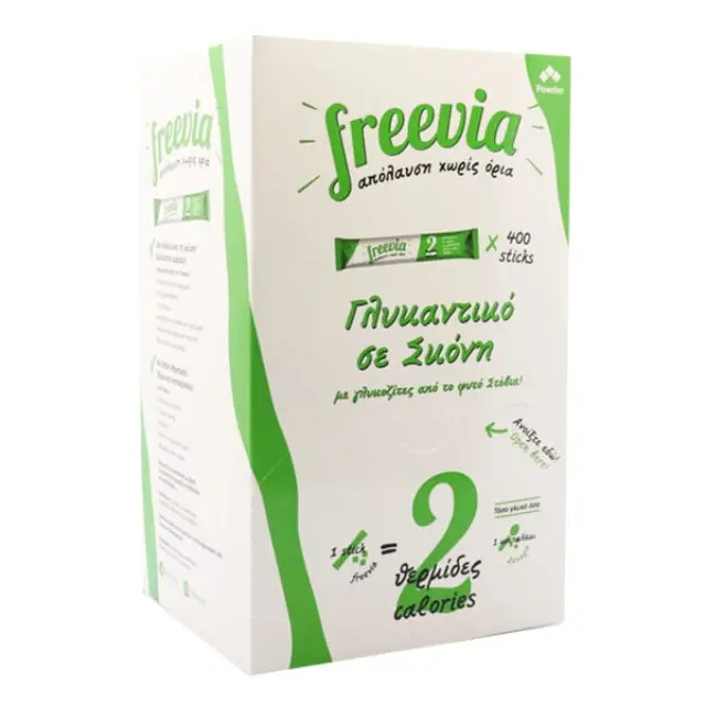 Freevia Γλυκαντικό 400τεμ. Sticks Stevia